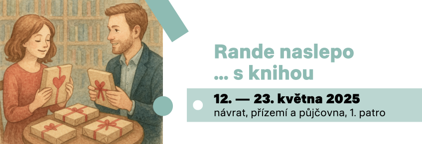 Rande naslepo s knihou 2025