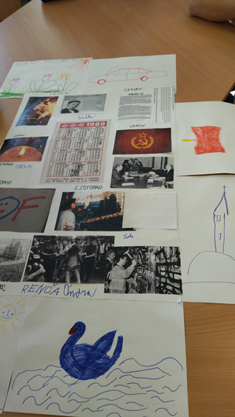 Koláž z programu pro stacionář (Foto: Helena Hubatková Selucká)